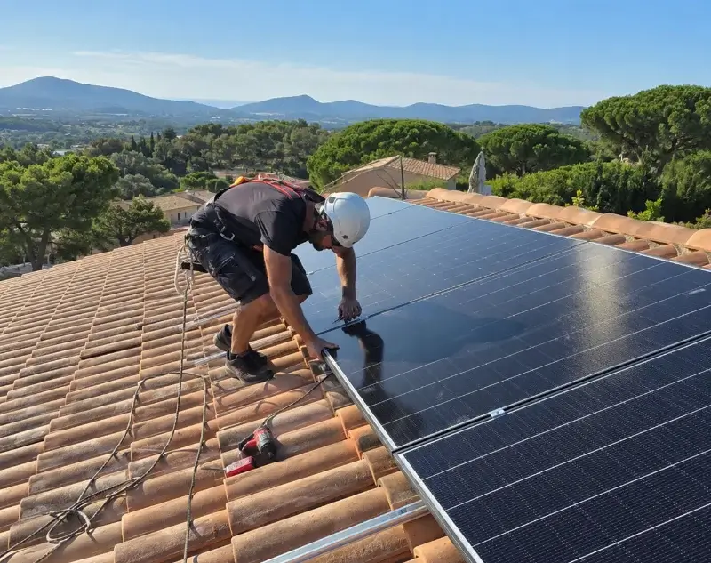 Installateur panneaux solaires Landeronde — pose photovoltaïque sur toiture